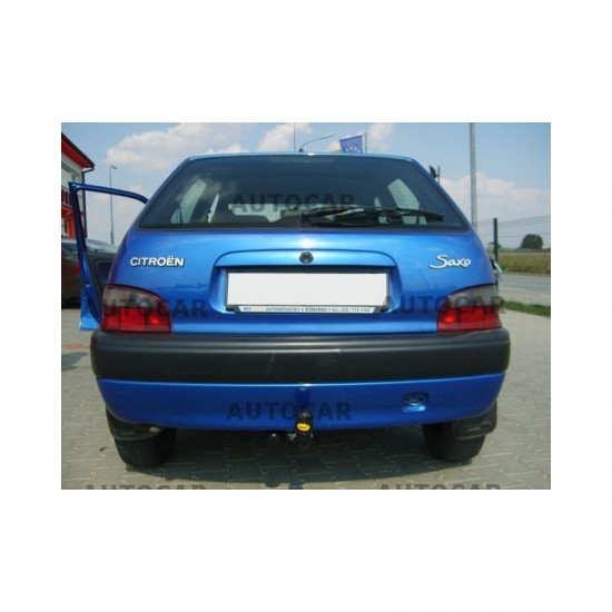 СТАЦИОНАРЕН ТЕГЛИЧ ЗА CITROEN SAXO С БОЛТОВА СИСТЕМА ЗА ОСВОБОЖДАВАНЕ НА КУКАТА.
