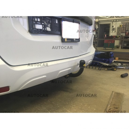 СТАЦИОНАРЕН ТЕГЛИЧ ЗА DACIA DOKKER VAN С БОЛТОВА СИСТЕМА ЗА ОСВОБОЖДАВАНЕ НА КУКАТА.