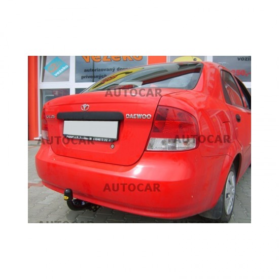 СТАЦИОНАРЕН ТЕГЛИЧ ЗА DAEWOO KALOS 4ВРАТИ С БОЛТОВА СИСТЕМА ЗА ОСВОБОЖДАВАНЕ НА КУКАТА.
