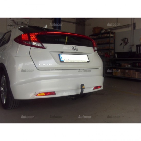 СТАЦИОНАРЕН ТЕГЛИЧ ЗА HONDA CIVIC 5ВРАТИ С БОЛТОВА СИСТЕМА ЗА ОСВОБОЖДАВАНЕ НА КУКАТА.