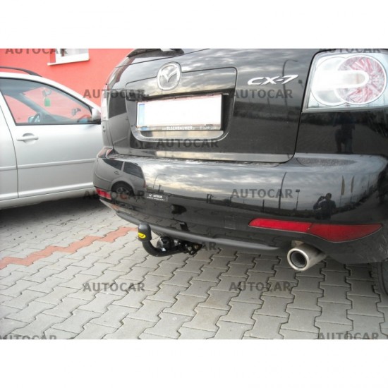 СТАЦИОНАРЕН ТЕГЛИЧ ЗА MAZDA CX7 С БОЛТОВА СИСТЕМА ЗА ОСВОБОЖДАВАНЕ НА КУКАТА.