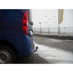 СТАЦИОНАРЕН ТЕГЛИЧ ЗА OPEL COMBO С ВИНТОВА СИСТЕМА ЗА ОСВОБОЖДАВАНЕ НА КУКАТА.
