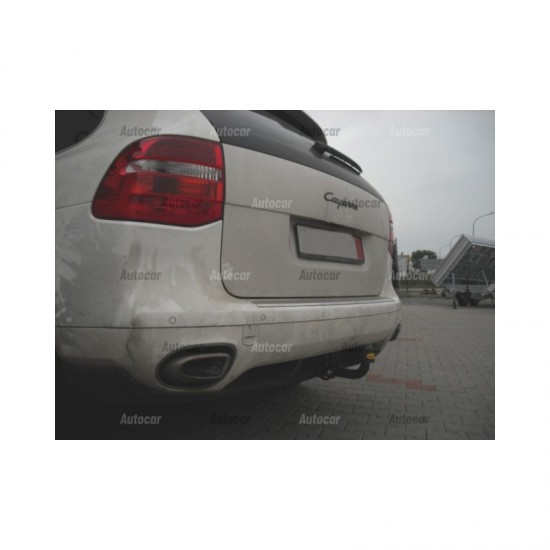 СТАЦИОНАРЕН ТЕГЛИЧ ЗА PORSCHE CAYENNE С ВИНТОВА СИСТЕМА ЗА ОСВОБОЖДАВАНЕ НА КУКАТА.