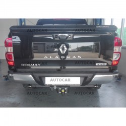 СТАЦИОНАРЕН ТЕГЛИЧ ЗА RENAULT ALASKAN PICK UP С ВИНТОВА СИСТЕМА ЗА ОСВОБОЖДАВАНЕ НА КУКАТА.