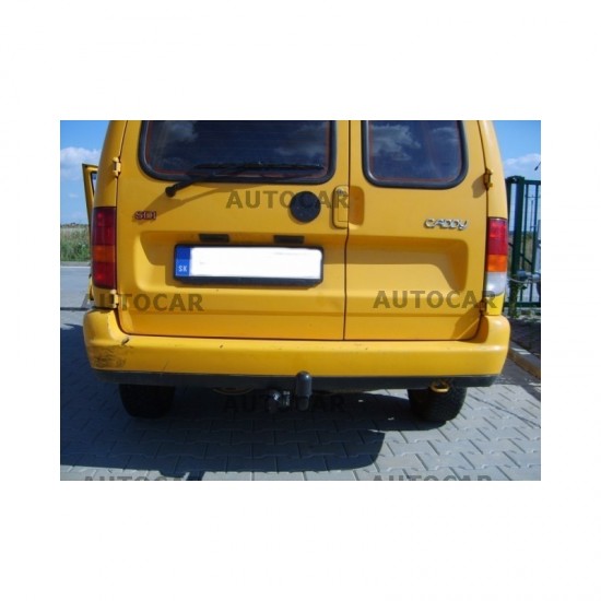 СТАЦИОНАРЕН ТЕГЛИЧ ЗА VOLKSWAGEN CADDY С БОЛТОВА СИСТЕМА ЗА ОСВОБОЖДАВАНЕ НА КУКАТА.