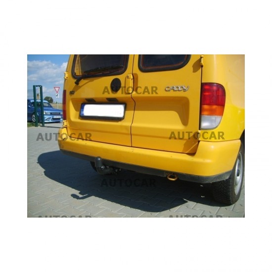 СТАЦИОНАРЕН ТЕГЛИЧ ЗА VOLKSWAGEN CADDY С БОЛТОВА СИСТЕМА ЗА ОСВОБОЖДАВАНЕ НА КУКАТА.