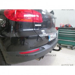 СТАЦИОНАРЕН ТЕГЛИЧ ЗА VOLKSWAGEN TIGUAN CROSSOVER С БОЛТОВА СИСТЕМА ЗА ОСВОБОЖДАВАНЕ НА КУКАТА.
