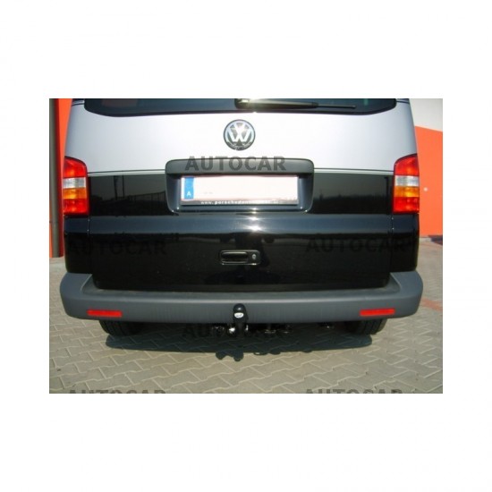 СТАЦИОНАРЕН ТЕГЛИЧ ЗА VOLKSWAGEN TRANSPORTER T5 С БОЛТОВА СИСТЕМА ЗА ОСВОБОЖДАВАНЕ НА КУКАТА.